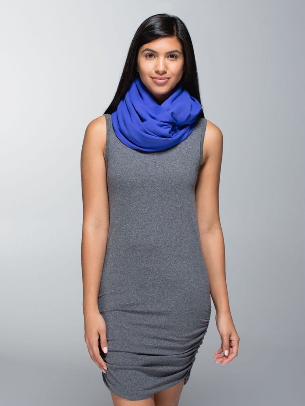 Lululemon Vinyasa Scarf *RuluPigment Blue / 1/8 Stripe Pigment Blue White